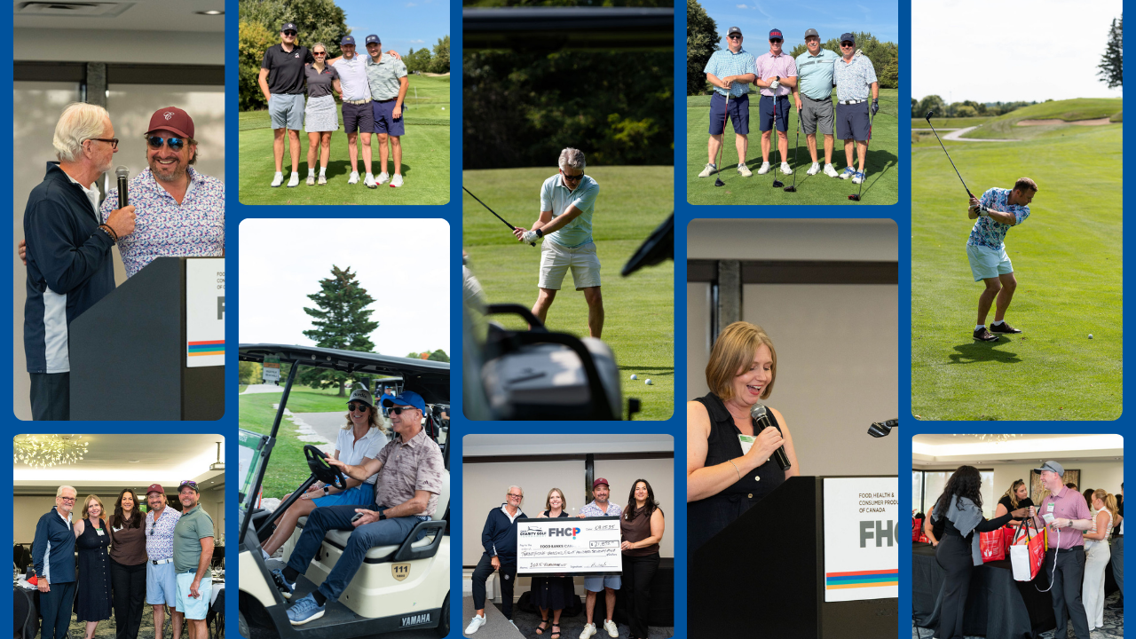 Le tournoi de golf bénéfice annuel de PASC amasse plus de 21 875 $ pour Banques alimentaires Canada!