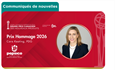 Cara Keating, chef de la direction de PepsiCo Canada, reçoit le prix Hommage du Grand prix canadien